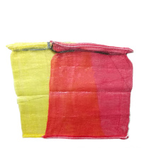 Cheap red yellow color plastic mesh netting bags for fruit vegetables garlic packaging mesh net bag